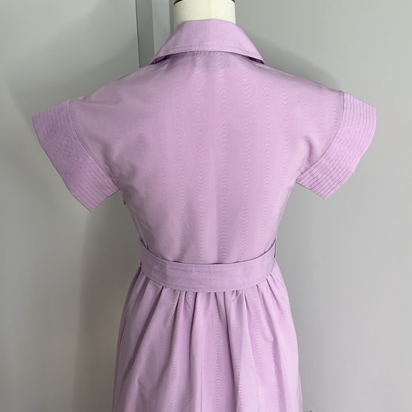 Tuckernuck Chloe Dress Lilac Purple Size XS Spring Belted Short Sleeve - Picture 6 of 15